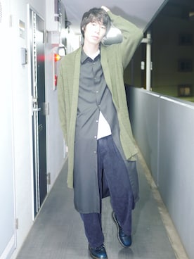 現役看護師モデル【kou】さん（メンズ・177cm）の秋コーディネート