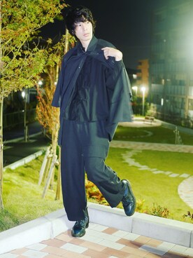 現役看護師モデル【kou】さん（メンズ・177cm）の秋コーディネート