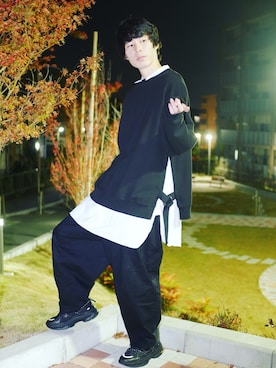 「vibram（ビブラム）のアイテム」を使った、現役看護師モデル【kou】さん（メンズ・177cm）の冬コーディネート