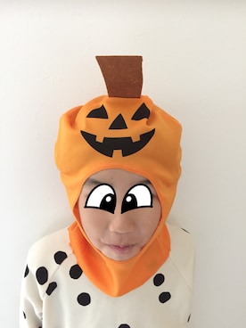 「wearhalloween2017」｜「アイテム（帽子）」を使った、Mi-chaan○さん（キッズ・130cm）の秋コーディネート