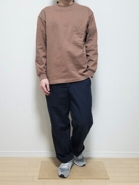 「NEW BALANCE（ニューバランス）のNEW BALANCE　CM996（スニーカー）」を使った、だいさん（メンズ・170cm）の秋コーディネート