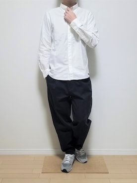 「NEW BALANCE（ニューバランス）のNEW BALANCE　CM996（スニーカー）」を使った、だいさん（メンズ・170cm）の秋コーディネート