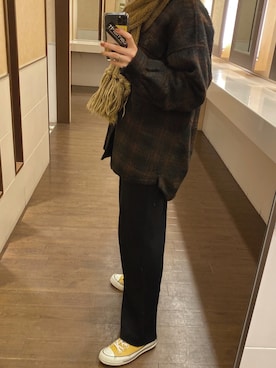 「chacktaylor」｜璃奈さん（レディース・161cm）の秋コーディネート