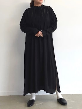 「Libra Cue（リブラ キュー）のアイテム（パンプス）」を使った、Libra Cue_abeさん（レディース・158cm）の秋コーディネート