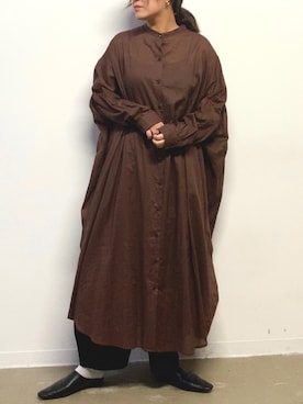 「Libra Cue（リブラ キュー）のアイテム（パンツ）」を使った、Libra Cue_abeさん（レディース・158cm）の秋コーディネート
