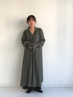 「Libra Cue（リブラ キュー）のアイテム（パンプス）」を使った、Libra Cue_abeさん（レディース・158cm）の秋コーディネート