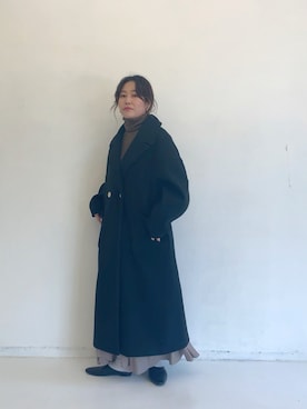 「Libra Cue（リブラ キュー）のアイテム（ジャケット/アウター）」を使った、Libra Cue_abeさん（レディース・158cm）の秋コーディネート