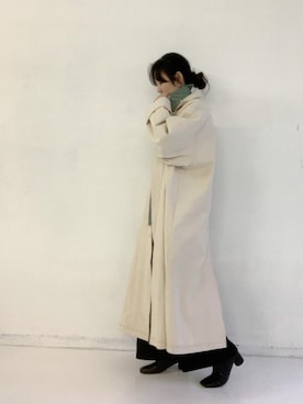 「Libra Cue（リブラ キュー）のアイテム（ジャケット/アウター）」を使った、Libra Cue_abeさん（レディース・158cm）の冬コーディネート