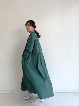 「Libra Cue（リブラ キュー）のアイテム（ワンピース）」を使った、Libra Cue_abeさん（レディース・158cm）の冬コーディネート