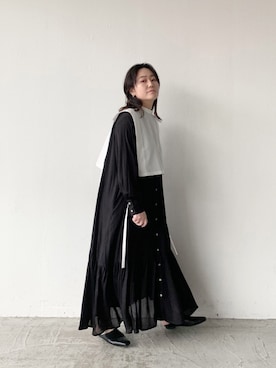 「Libra Cue（リブラ キュー）のアイテム（パンプス）」を使った、Libra Cue_abeさん（レディース・158cm）の春コーディネート