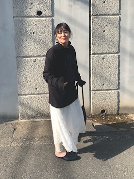 「Libra Cue（リブラ キュー）のアイテム（パンプス）」を使った、Libra Cue_abeさん（レディース・158cm）の春コーディネート
