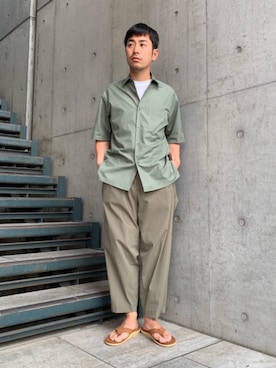 稲岡さん(メンズ・164cm)の春コーディネート