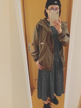 「ノースフェイス」｜occaさんさん（レディース・161cm）の春コーディネート