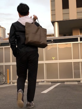 「JOSEPH（ジョセフ）のアイテム（ジャケット/アウター）」を使った、エースさん（メンズ・170cm）の春コーディネート