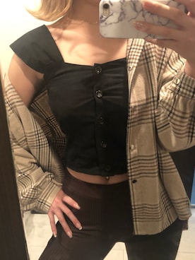 「VENCE（ヴァンス）のアイテム」を使った、ami🦋🤍さん（レディース・161cm）の春コーディネート