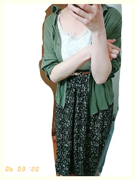 「Coquette（コケット）のアイテム」を使った、yamakonaさん（レディース・165cm）の夏コーディネート