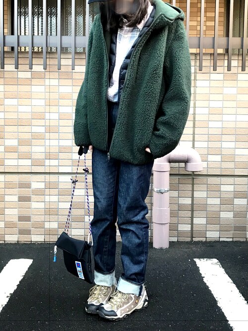 Chanmie ユニクロのその他アウターを使ったコーディネート Wear