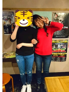 鈴木仁美さん（レディース・155cm）の春コーディネート