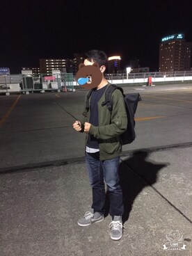 「VISON STREET（ヴィジョン ストリート）のアイテム」を使った、ドナルドさん（メンズ・172cm）の夏コーディネート