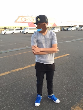 「splendid（スプレンディッド）のアイテム」を使った、ドナルドさん（メンズ・172cm）の夏コーディネート