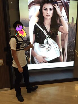 「VISON STREET（ヴィジョン ストリート）のアイテム」を使った、ドナルドさん（メンズ・170cm）の秋コーディネート