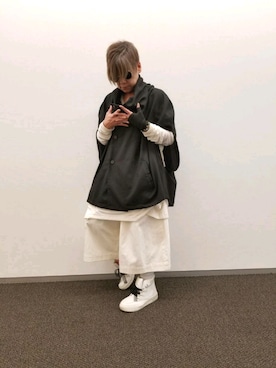「ALBINO（アルビーノ）のアイテム（ワンピース/ドレス）」を使った、小麦さん（レディース・153cm）の冬コーディネート
