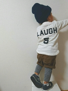 ゆう×いおさん(キッズ・80cm)の秋コーディネート