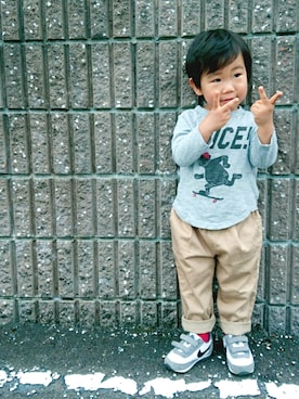 ゆう×いおさん(キッズ・80cm)の春コーディネート