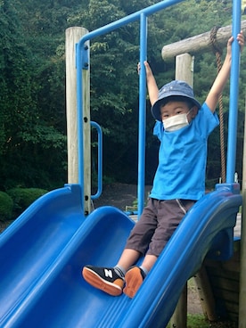 ゆう×いおさん（キッズ・100cm）の秋コーディネート