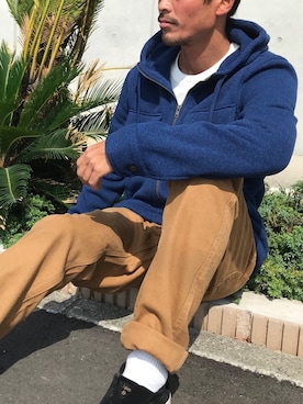 「サーフスタイル」｜「アイテム（その他アウター）」を使った、hiraさん（メンズ・177cm）の秋コーディネート