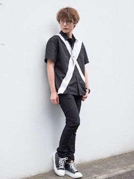 細海 佑成さん（メンズ・170cm）の春コーディネート