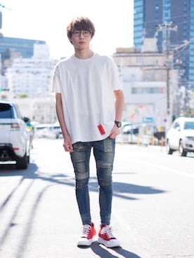 細海 佑成さん（メンズ・170cm）の春コーディネート