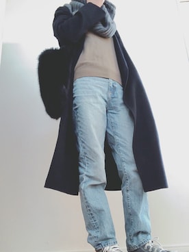 「風邪っぴき」｜geronさん（レディース・158cm）の冬コーディネート