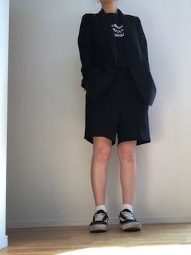 「MISCH MASCH（ミッシュマッシュ）のアイテム（その他アウター）」を使った、geronさん（レディース・158cm）の春コーディネート