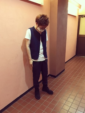 森本リュウセイさん（メンズ・165cm）の夏コーディネート