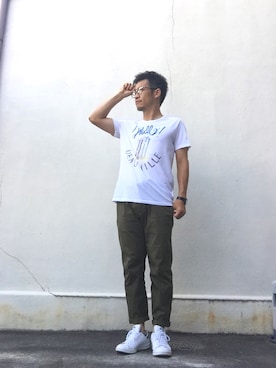 takeさん（メンズ・170cm）の夏コーディネート