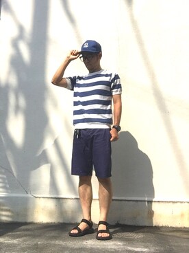 takeさん（メンズ・170cm）の夏コーディネート