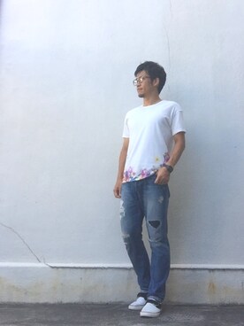 takeさん(メンズ・170cm)の夏コーディネート