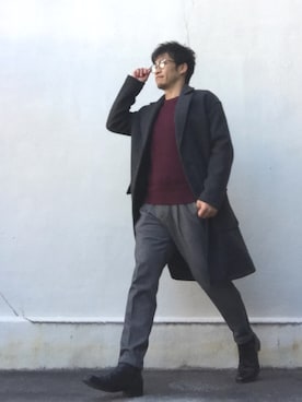 takeさん(メンズ・170cm)の冬コーディネート