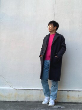 takeさん（メンズ・170cm）の冬コーディネート