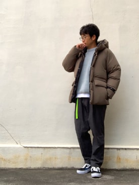 takeさん（メンズ・170cm）の冬コーディネート