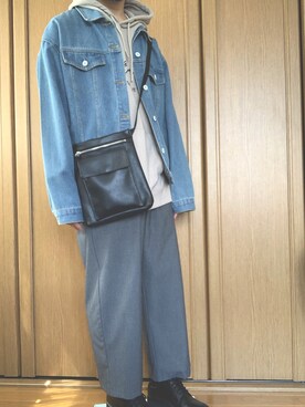 「classicalelf（クラシカルエルフ）のアイテム（ジャケット/アウター）」を使った、ヨッシーさん（メンズ・168cm）の春コーディネート