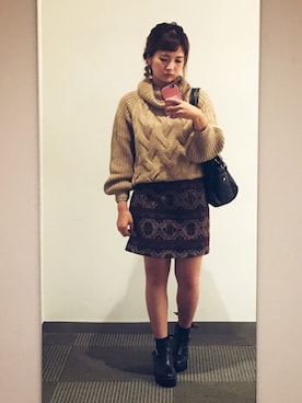 こりんさん（レディース・153cm）の秋コーディネート