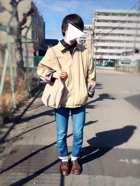 「ドラフトリーバイス」｜akira さん（メンズ・177cm）の冬コーディネート