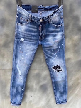 「DSQUARED2（ディースクエアード）のアイテム（ベスト）」を使った、jr070388さん（メンズ・170cm）の秋コーディネート