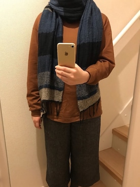 「Tamaki niime（タカミニーメ）のアイテム」を使った、mi_hoさん（レディース・157cm）の春コーディネート