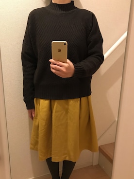 「and R（アンドアール）のアイテム（セットアップ）」を使った、mi_hoさん（レディース・157cm）の春コーディネート