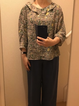「UNIQLO（ユニクロ）のアイテム（セットアップ）」を使った、mi_hoさん（レディース・157cm）の夏コーディネート