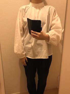 「A part by（アパートバイ）のアイテム（セットアップ）」を使った、mi_hoさん（レディース・157cm）の夏コーディネート