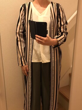 「SpRay PREMIUM（スプレイプレミアム）のアイテム（ジャケット/アウター）」を使った、mi_hoさん（レディース・157cm）の夏コーディネート